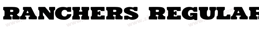 Ranchers Regular字体转换
